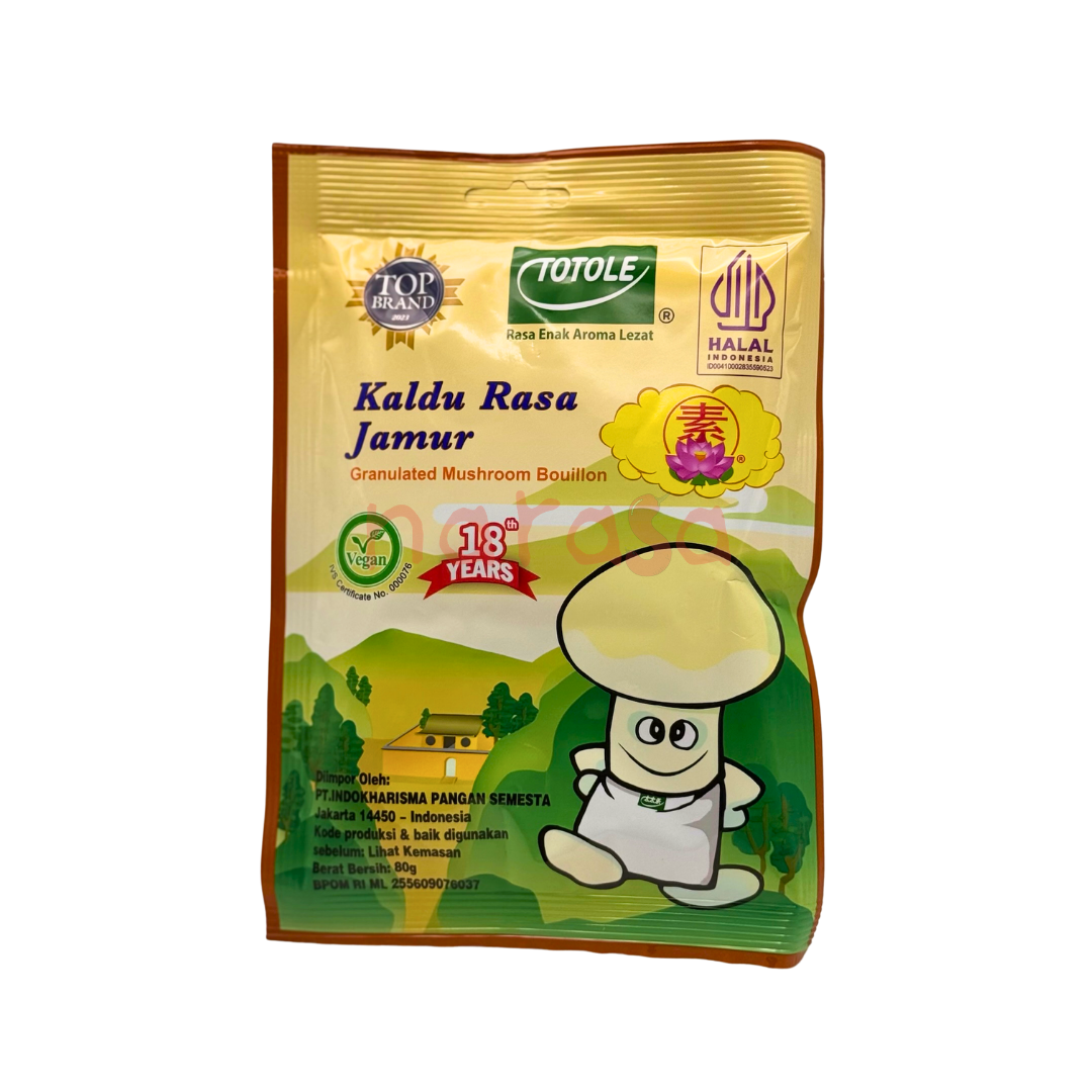 Totole Kaldu Jamur (Granulierte Pilzbrühe) 80g