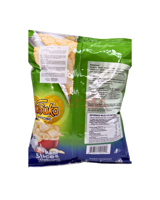 KUSUKA Cassava (Maniok) Chips Original 180g
