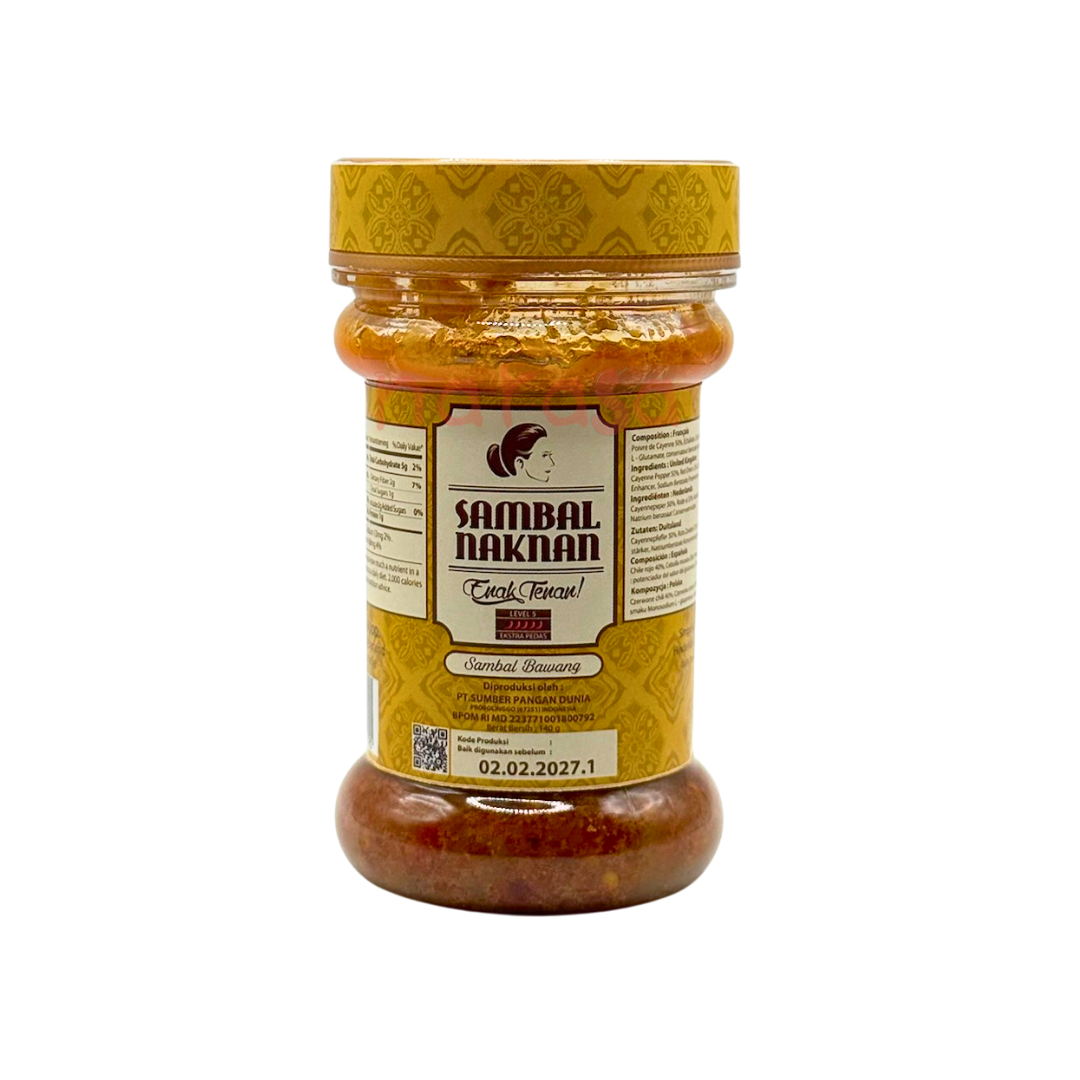 Nak Nan Sambal Bawang Level 5 140g