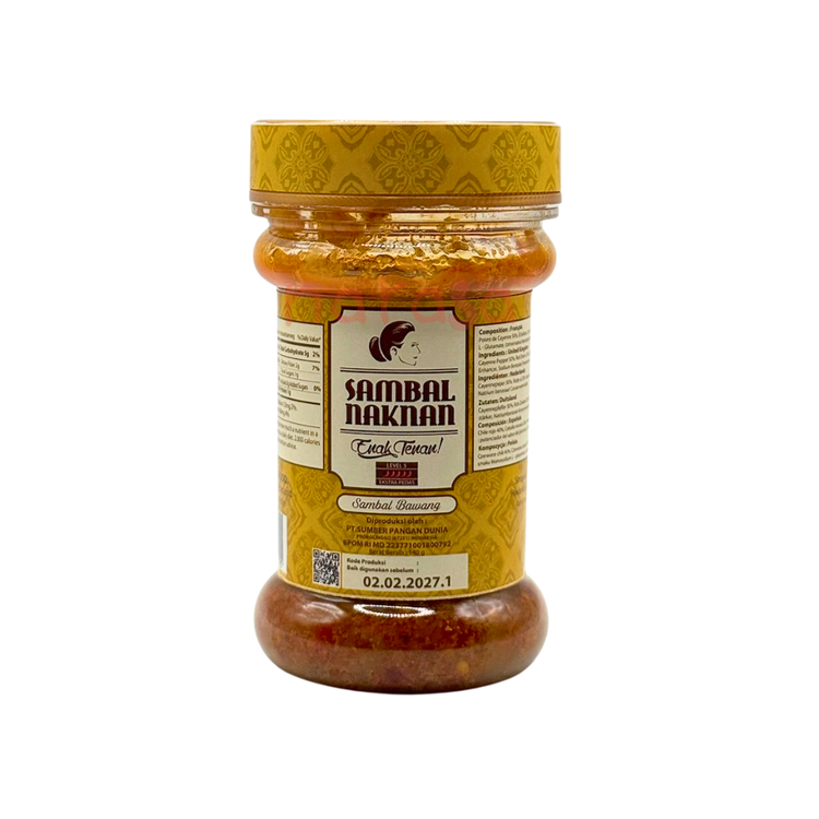 Nak Nan Sambal Bawang Level 5 140g