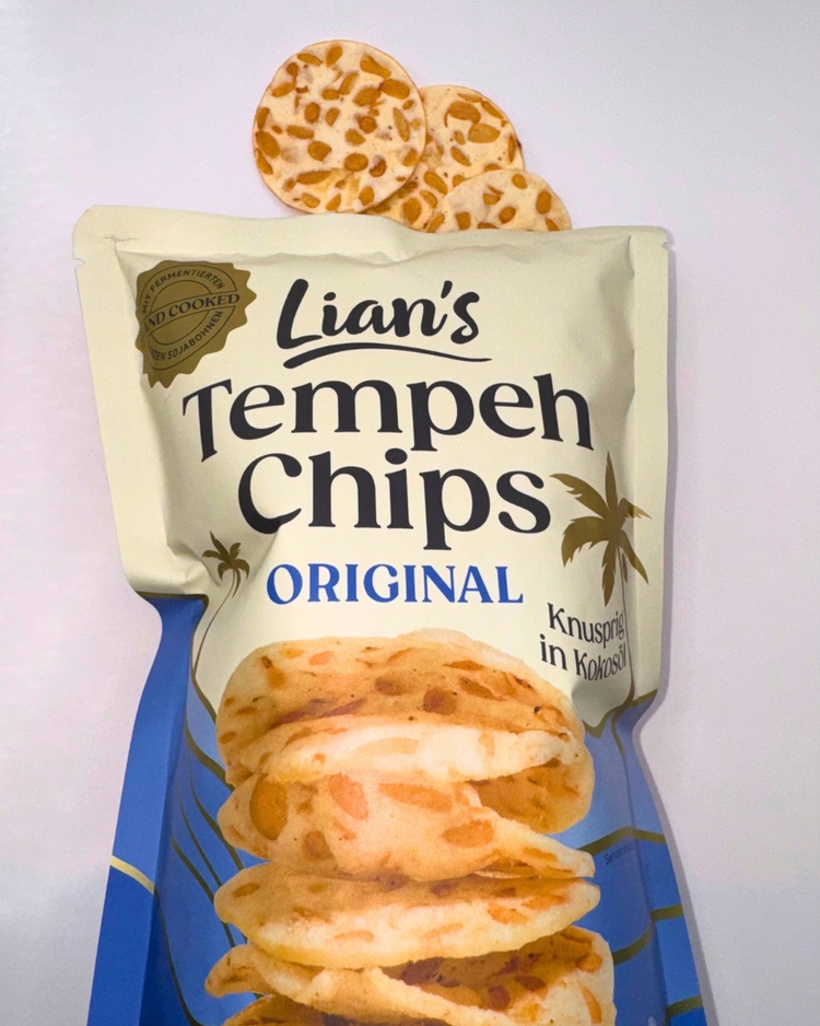 Lian's Tempeh Chips vegan Snack