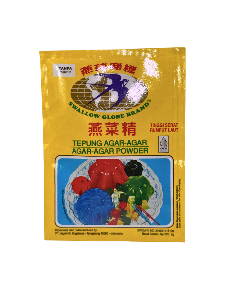 Swallow Globe Brand Agar-Agar Pulver ohne Farbe 7 g