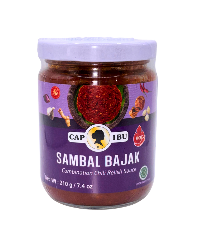 Cap Ibu Sambal Bajak 210 g indonesisches Chili-Sambal