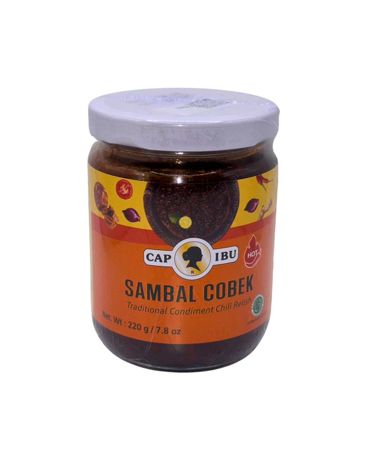Cap Ibu Sambal Cobek 220 g indonesisches Chili-Sambal