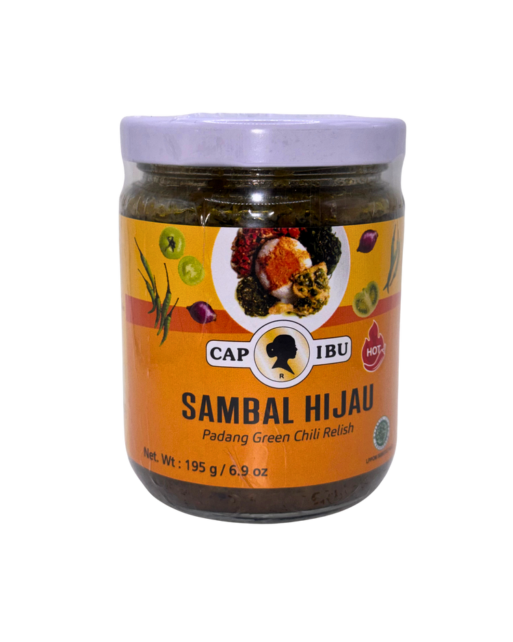 Cap Ibu Sambal Padang Hijau (Padang Grüne Sambal) 195g