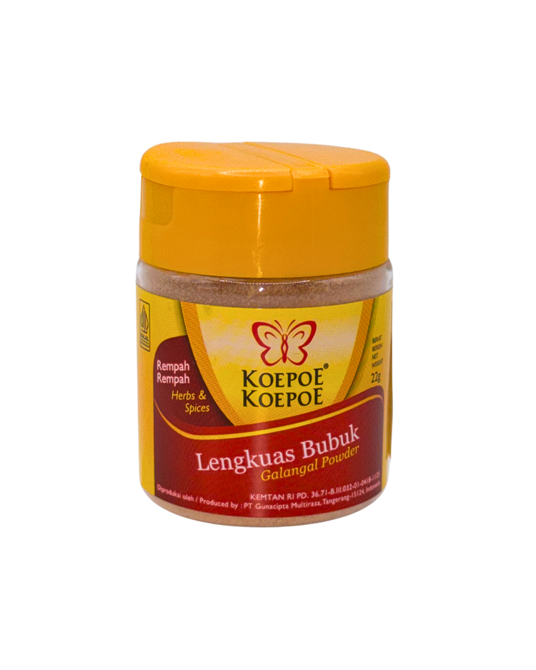 Koepoe-Koepoe Lengkuas Bubuk Galgantpulver 22 g
