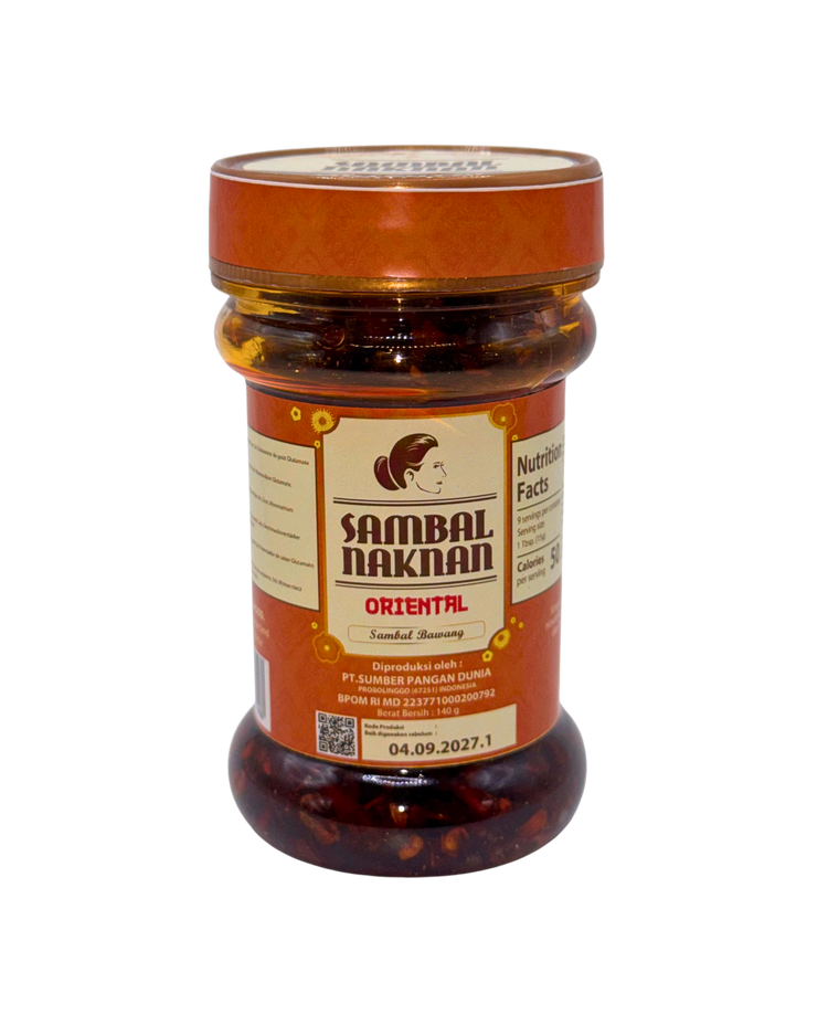 Nak Nan Sambal Bawang Oriental 140 g Vorderseite