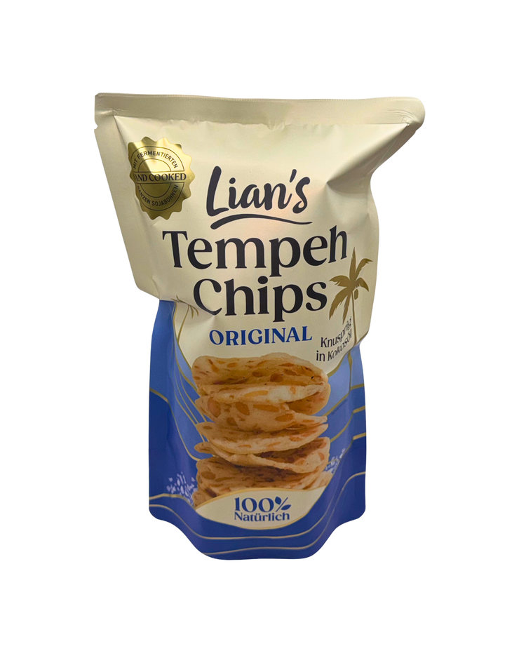 Lian's Tempeh Chips vegan Snack
